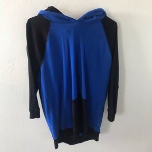 Blue and Black Hoodie